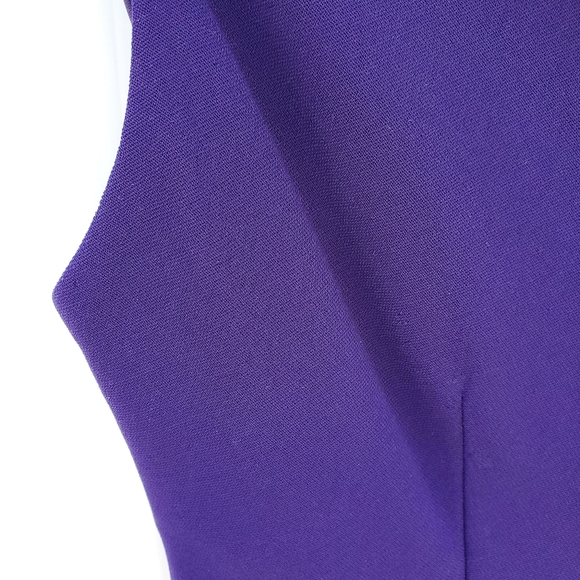 ❤SOLD❤EVAN-PICONE Beaded High Neck Cocktail Sheath 💜  Special Occasion Dress 👗 - Picture 11 of 15